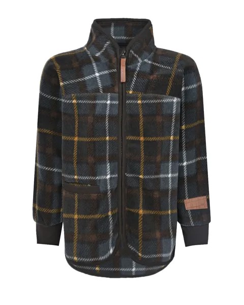 Спортивная куртка Ulani Grey Brown Check Molo детская