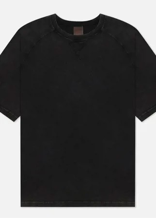 Мужская футболка Champion Reverse Weave Garment Dyed & Acid Wash Crew Neck, цвет чёрный, размер S