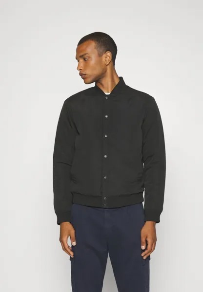 Бомбер Chaquetas Jack & Jones WARRIOR COLLEGE UNISEX, черный