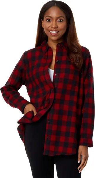 Рубашка Petite Scotch Plaid Flannel Tunic L.L.Bean, цвет Rob Roy