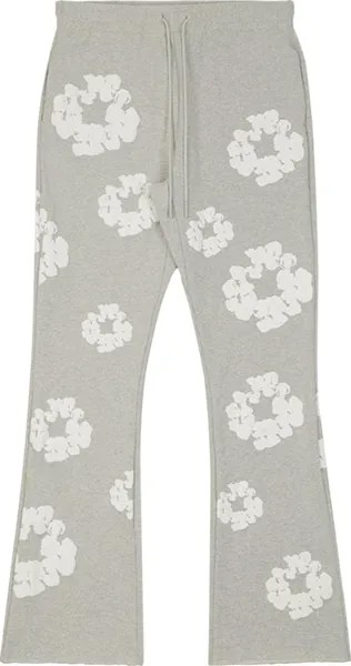 Спортивные брюки READYMADE x Denim Tears Cotton Wreath Sweatpants 'Grey/White', серый