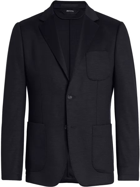 Z Zegna однобортный пиджак с заостренными лацканами