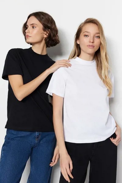 Набор из 2 основных трикотажных футболок Mint Standup T-shirt TWOSS20TS1500