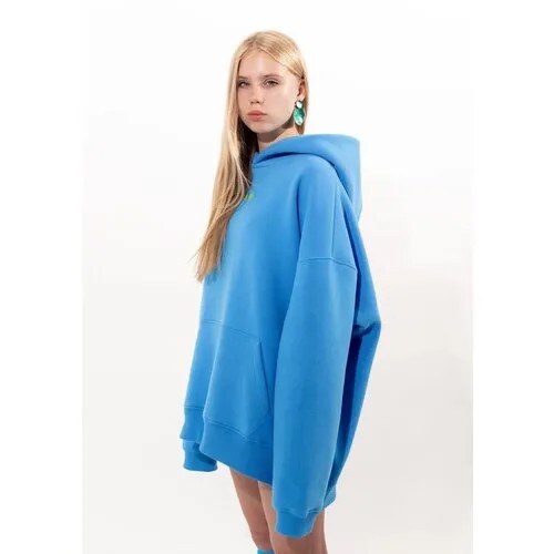 Толстовка худи PURSH Oversize Super Sonic