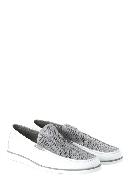 Лоферы мужские Aldo Brue 101226 белые 6 UK