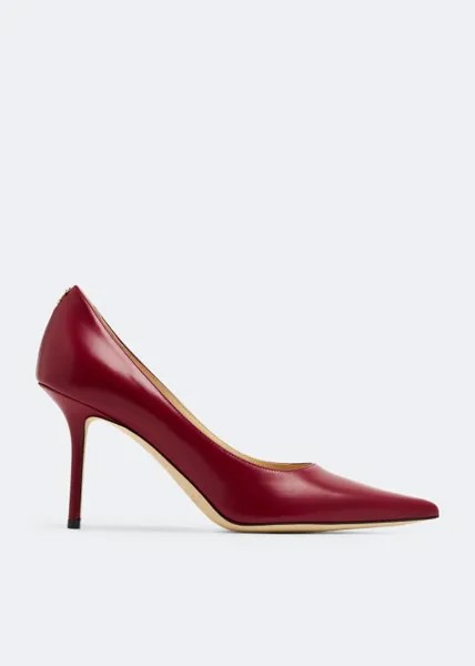 Туфли Jimmy Choo Love 85, бордовый
