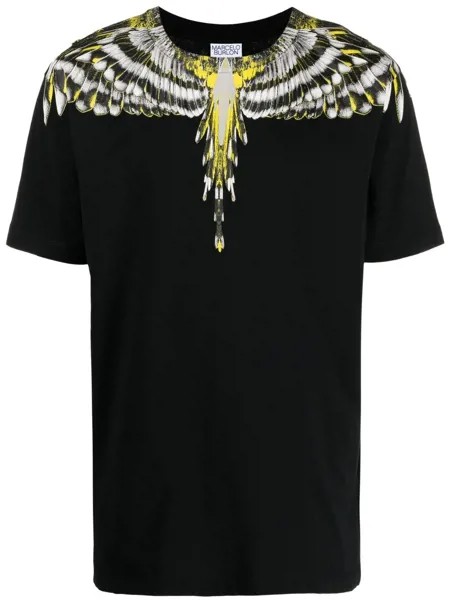 Marcelo Burlon County of Milan футболка с принтом Wings