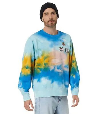Мужские худи и свитшоты Vans Fresh Pair Tie-Dye Crew Sweatshirt