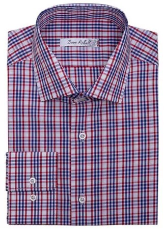 Мужская рубашка Dave Raball 000074-RF, размер 40 176-182, цвет красный