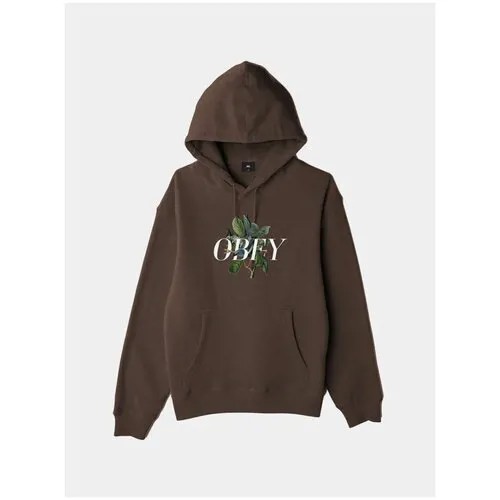 Худи NEIGHBORHOOD WATCH obey ( m / коричневый / 212812210 )