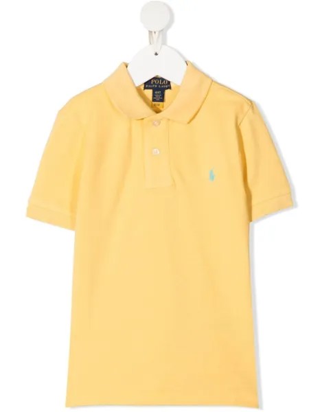 Ralph Lauren Kids рубашка поло с вышивкой Polo Poney