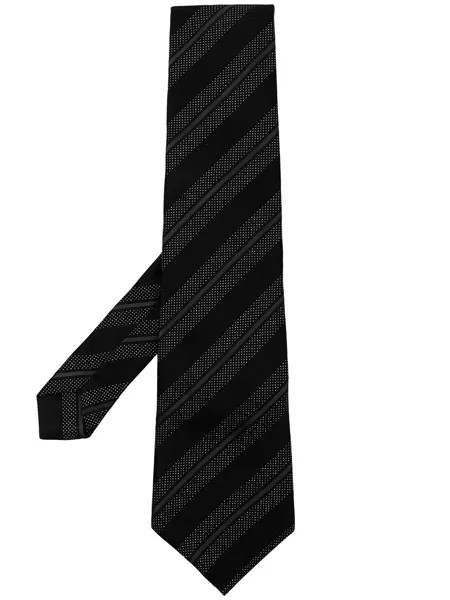 Comme Des Garçons Homme Deux атласный галстук в полоску
