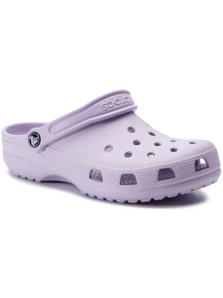 Мюли Crocs, фиолетовый