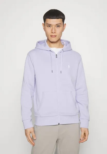Толстовка на молнии Polo Ralph Lauren Long Sleeve, фиолетовый цветок