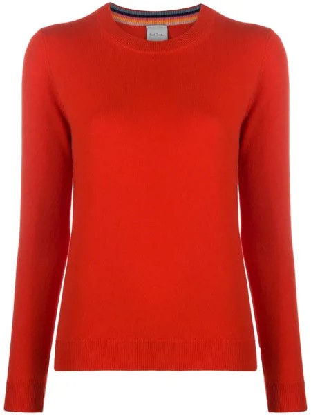 PAUL SMITH кашемировый джемпер с круглым вырезом