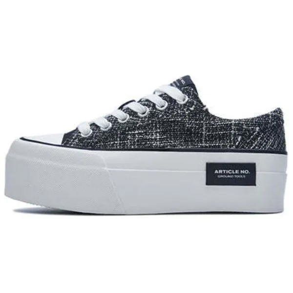 Кроссовки ARTICLE NO. Skateboarding Shoes Women's Low-top, черный