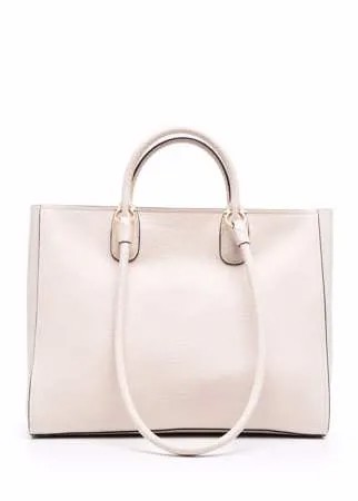 Salvatore Ferragamo сумка-тоут из зернистой кожи