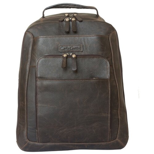 Мужской кожаный рюкзак Carlo Gattini Monfestino brown 3034-04