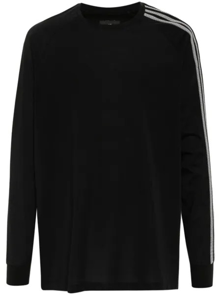 Y-3 лонгслив с логотипом, черный