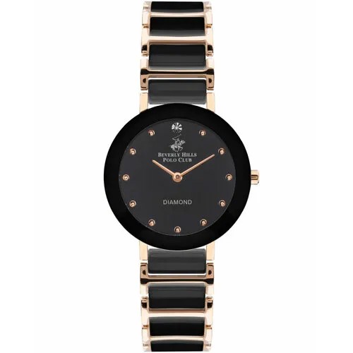 Наручные часы Beverly Hills Polo Club Наручные часы Beverly Hills Polo Club BP3236X.150, черный, золотой