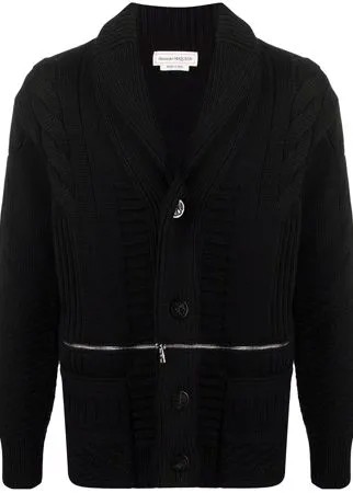 Alexander McQueen вязаный кардиган