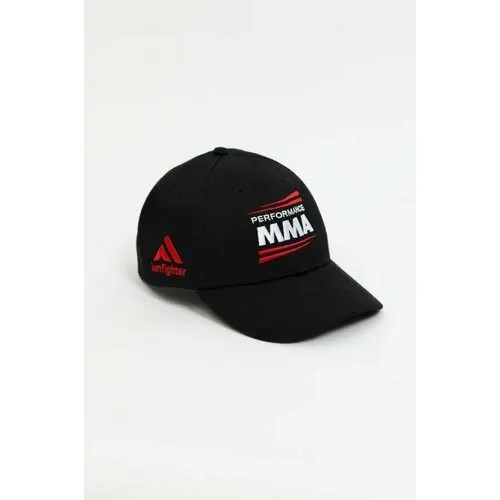 Бейсболка IAMFIGHTER, размер 54-58, красный, черный