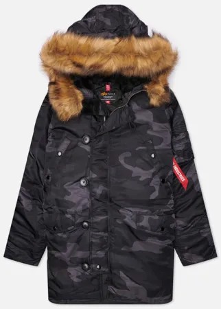 Парка мужская Alpha Industries MJN31210C1-942 черная XXL