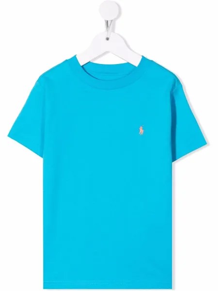 Ralph Lauren Kids футболка с вышивкой