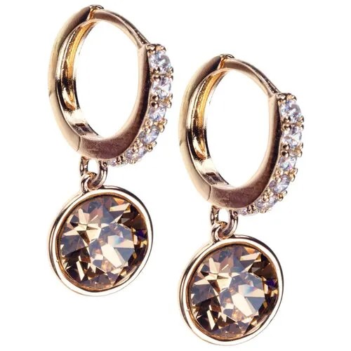 Серьги конго XUPING JEWELRY, желтый