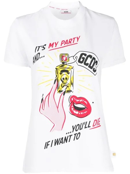 Gcds футболка Poison с графичным принтом