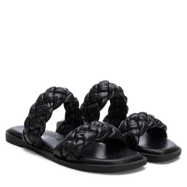 Сабо женские Carmela LEATHER LADIES SANDALS 68546 черные 37 EU