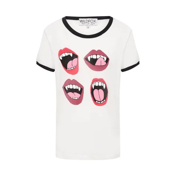 Хлопковая футболка Wildfox