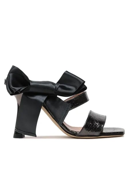 Сандалии Alberta Ferretti, черный