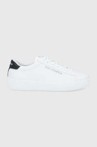 Кожаные туфли KUPSOLE III KL51019.011 Karl Lagerfeld, белый