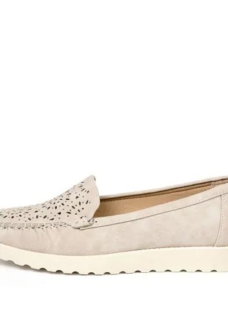 Мокасины женские INSTREET 203-11WB-038SS бежевые 40 RU
