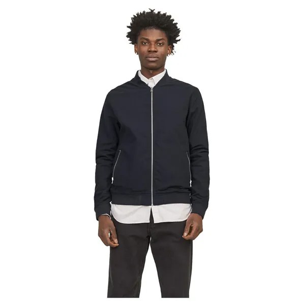 Куртка Jack & Jones Summer Linen Bomber, синий