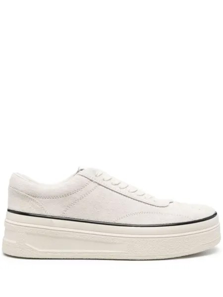 Jil Sander кеды на шнуровке, белый