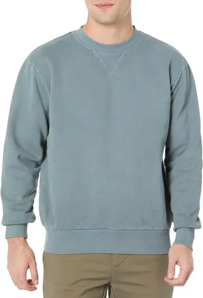 Толстовка Worn Path Fleece Crew Rhythm, цвет Stone Blue