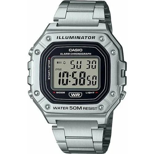 Наручные часы CASIO, серебристый