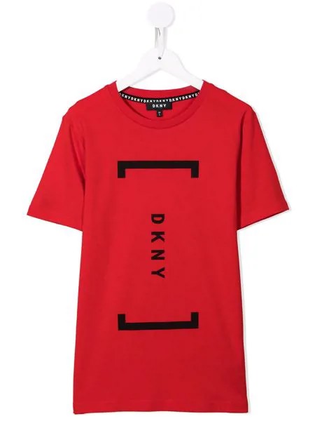 Dkny Kids футболка с логотипом