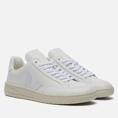 Кроссовки VEJA V-12 Leather, цвет белый, размер 41 EU