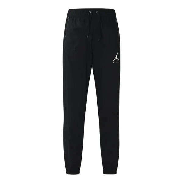 Спортивные штаны Air Jordan Jumpman Woven Casual Bundle Feet Sports Pants Black, черный