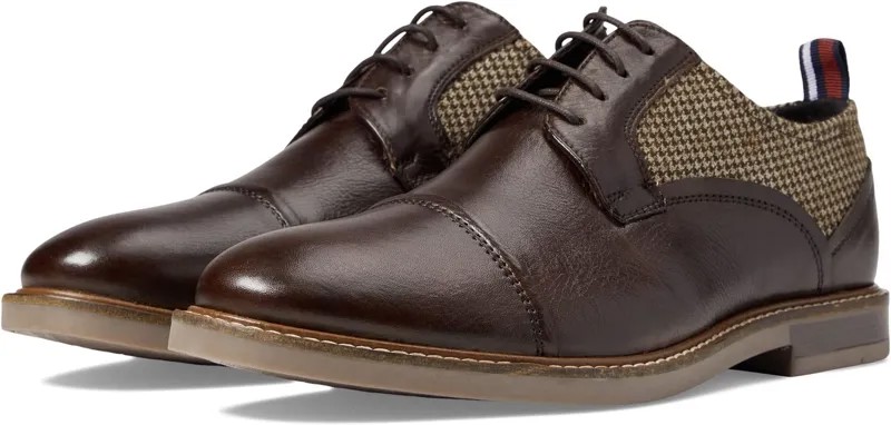 Оксфорды Ben Sherman Birk Cap Toe, цвет Brown Mix Leather/Textile