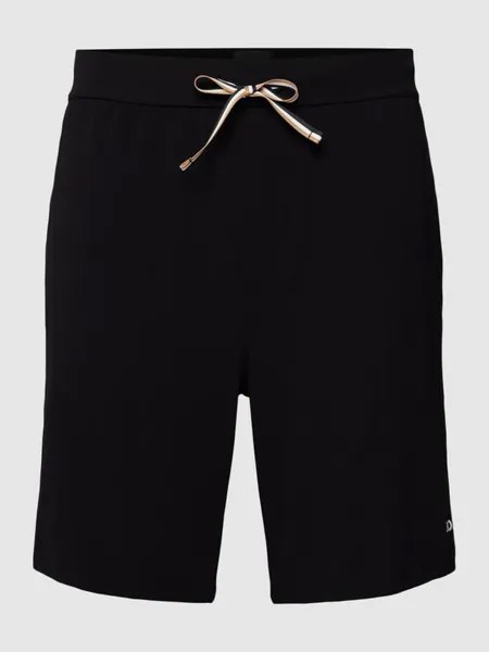 Спортивные шорты на кулиске, модель Unique BOSS, черный