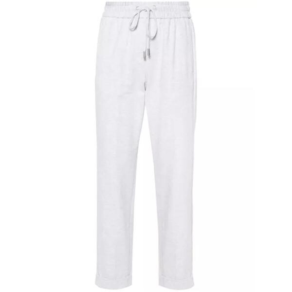 Брюки beaded track pants Peserico, белый