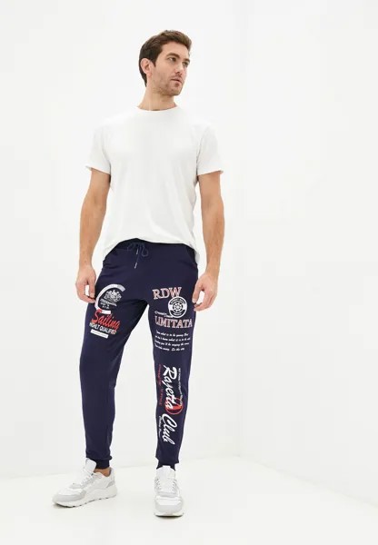Спортивные брюки мужские BLACKSI 5280 синие 3XL