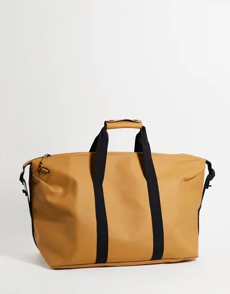 Дорожная сумка цвета хаки Rains 1320-Коричневый цвет