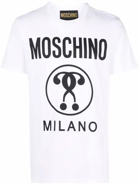 Moschino logo-print T-shirt