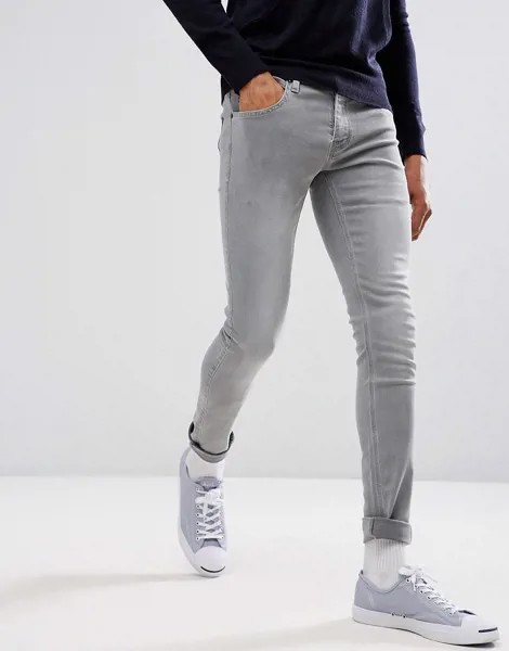 Супероблегающие джинсы French Connection-Серый