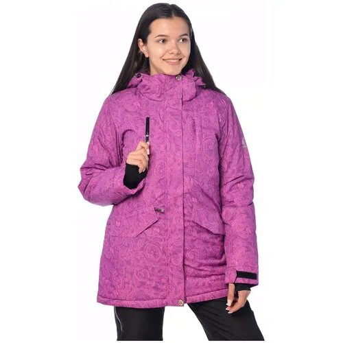 Горнолыжная куртка женская AZIMUTH 16201K размер 42, розовый